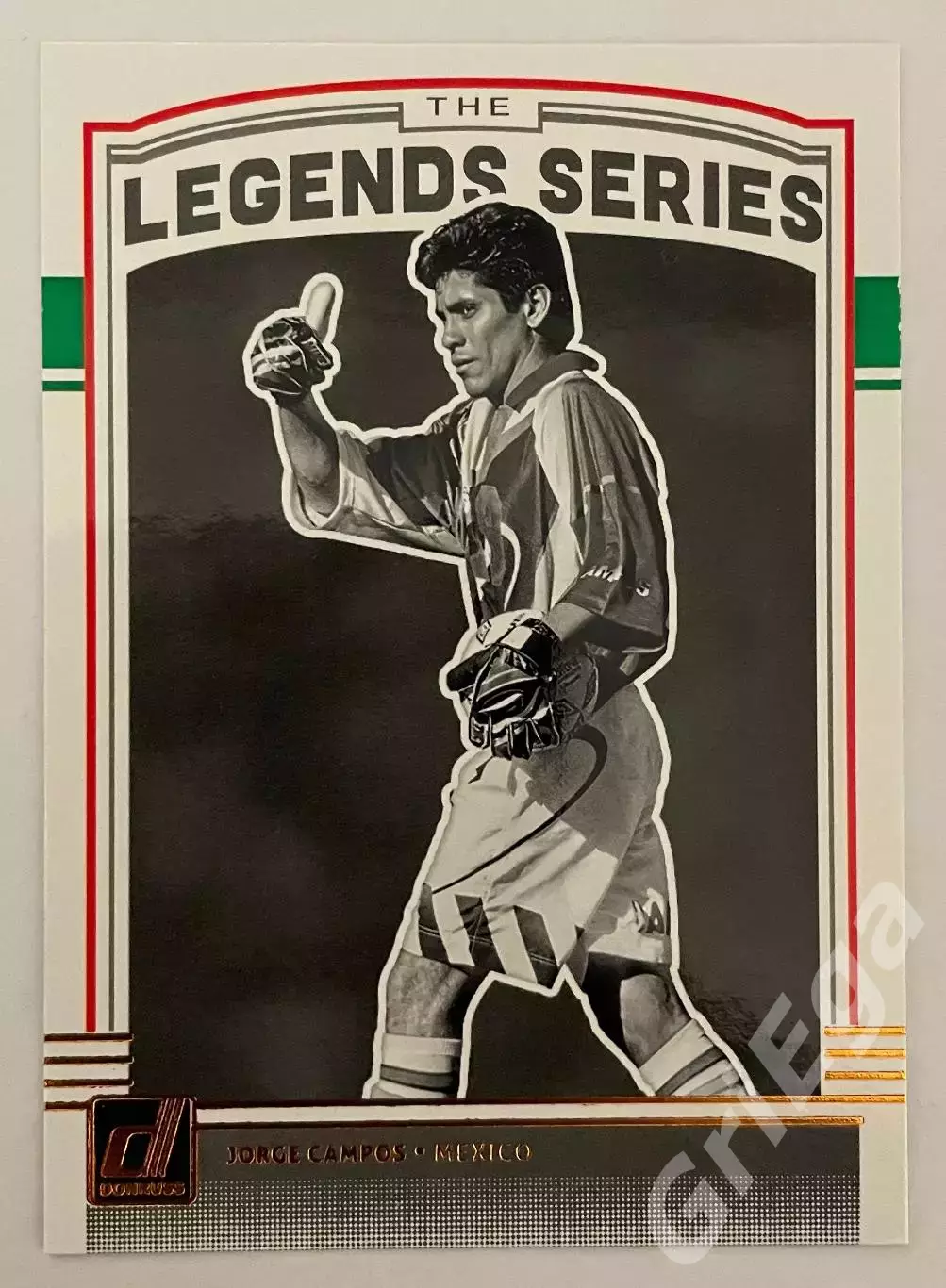 Футбол карточка Jorge Campos/Хорхе Кампос (Mexico/Мексика) 2018-19 PANINI