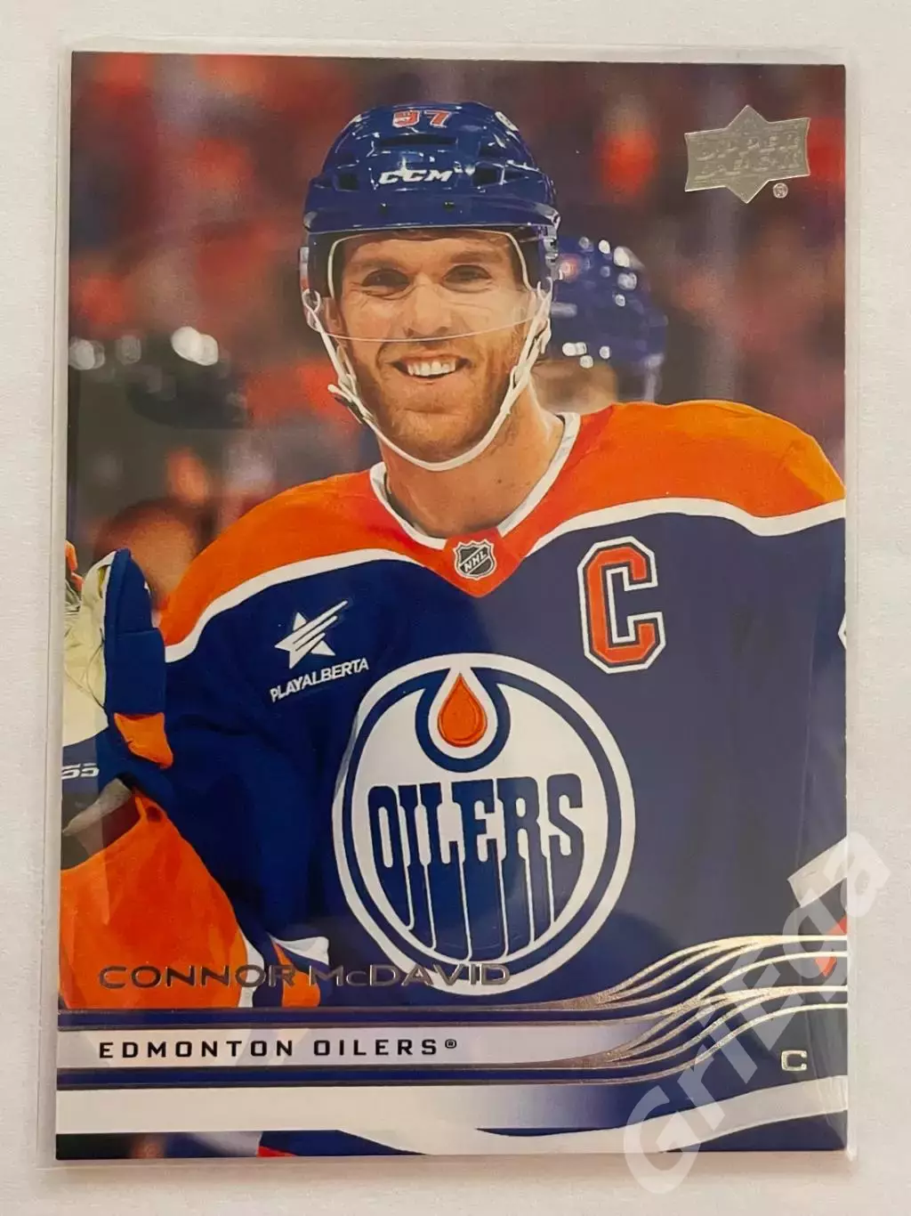 Хоккей карточка Connor McDavid/Коннор Макдэвид (Edmonton Oilers/Эдмонтон Ойлерз)