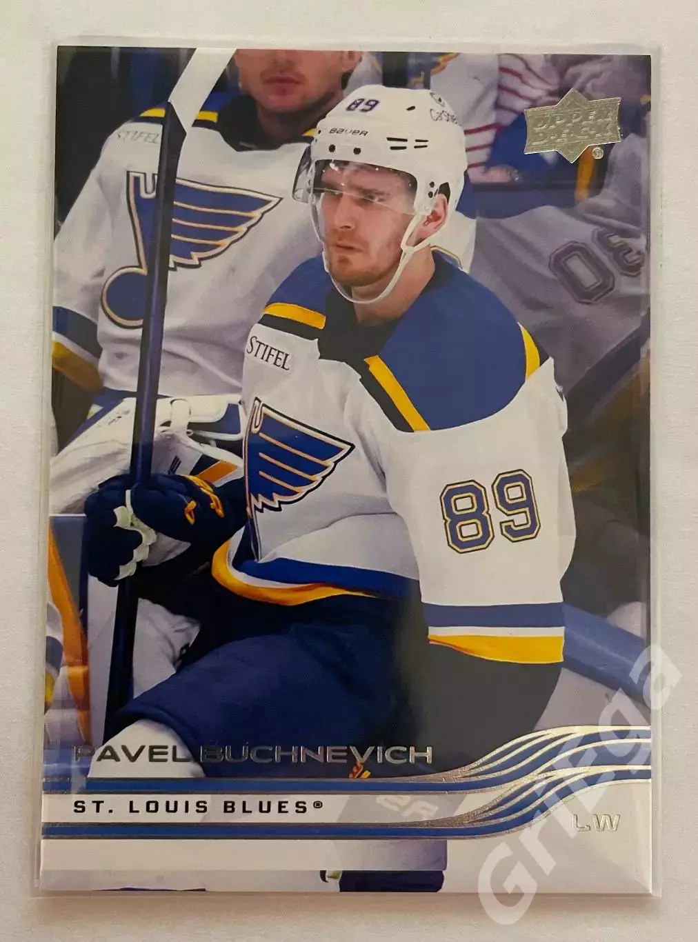 Хоккей карточка Pavel Buchnevich/Павел Бучневич (St. Louis Blues/Сент-Луис Блюз)