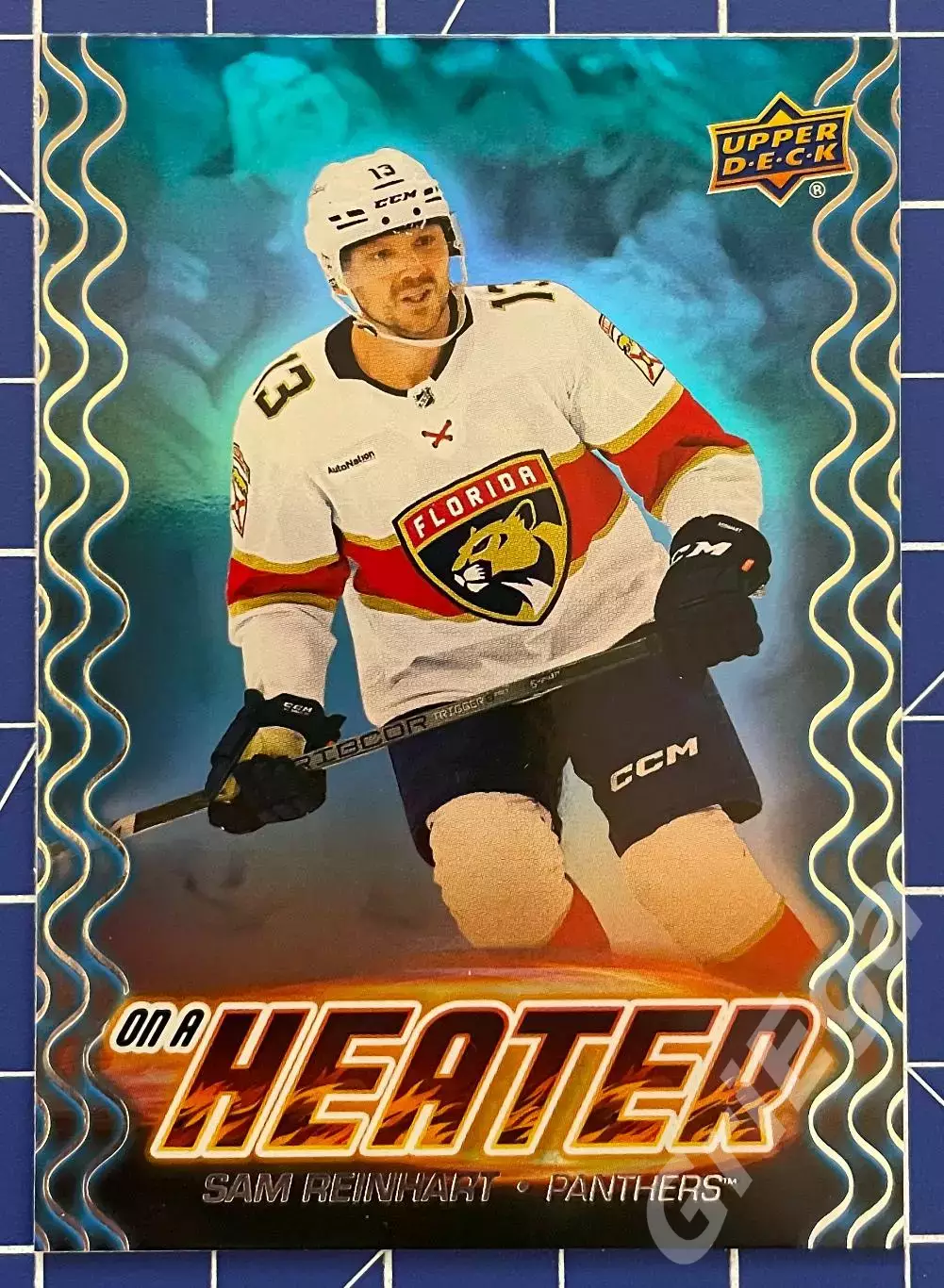 Хоккей карточка Sam Reinhart/Сэм Райнхарт (Florida Panthers/Флорида Пантерз)