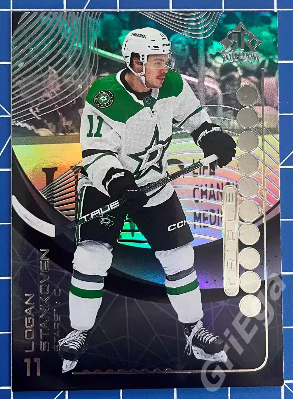 Хоккей карточка Logan Stankoven/Логан Стэнковен (Dallas Stars/Даллас Старз)