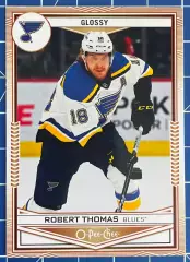 Хоккей. Карточка Robert Thomas/Роберт Томас (St. Louis Blues/Сент-Луис Блюз)