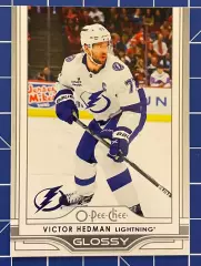 Хоккей. Карточка Victor Hedman/Виктор Хедман (Tampa Bay Lightning/Тампа)