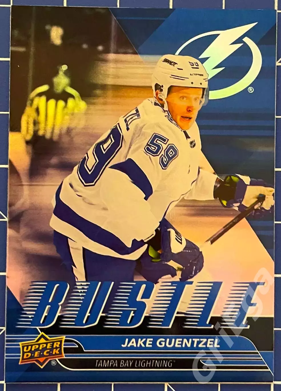 Хоккей карточка Jake Guentzel/Джейк Генцел (Tampa Bay Lightning/Тампа)