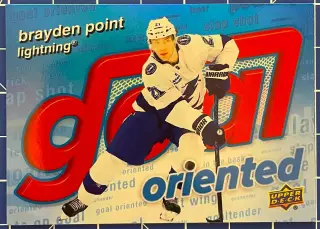 Хоккей карточка Brayden Point/Брэйден Пойнт (Tampa Bay Lightning/Тампа)
