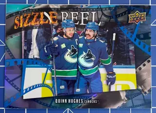 Хоккей карточка Quinn Hughes/Куинн Хьюз (Vancouver Canucks/Ванкувер Кэнакс)