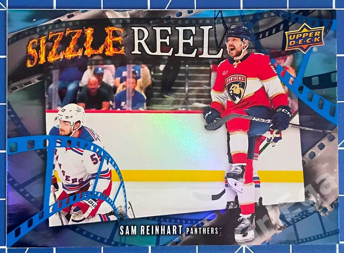 Хоккей карточка Sam Reinhart/Сэм Райнхарт (Florida Panthers/Флорида Пантерз)