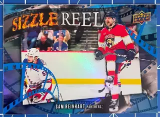 Хоккей карточка Sam Reinhart/Сэм Райнхарт (Florida Panthers/Флорида Пантерз)