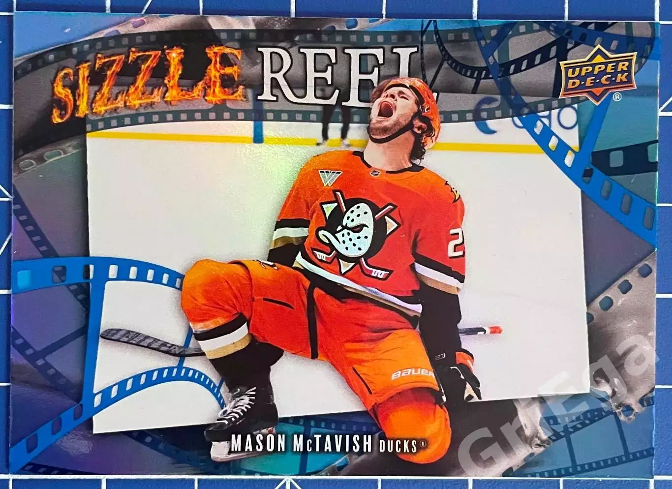 Хоккей карточка Mason McTavish/Мейсон Мактавиш (Anaheim Ducks/Анахайм Дакс)
