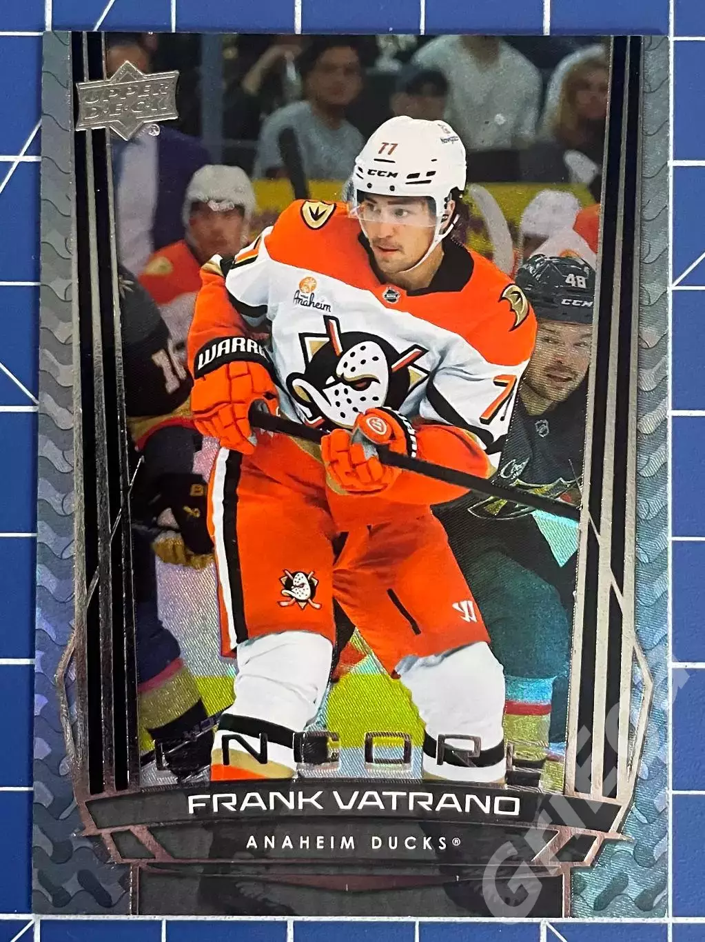 Хоккей карточка Frank Vatrano/Фрэнк Ватрано (Anaheim Ducks/Анахайм Дакс)