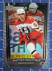 Хоккей карточка Cutter Gauthier/Каттер Готье (Anaheim Ducks/Анахайм Дакс)