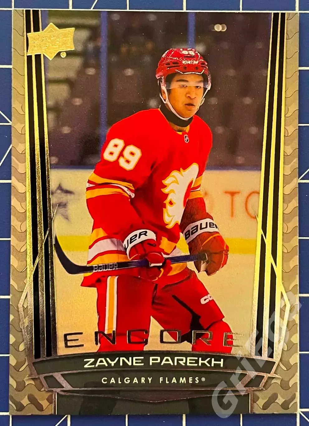 Хоккей карточка Zayne Parekh/Зайн Парекх (Calgary Flames/Калгари Флэймз)