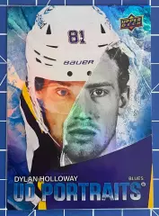 Хоккей карточка Dylan Holloway/Дилан Холлоуэй (St. Louis Blues/Сент-Луис Блюз)