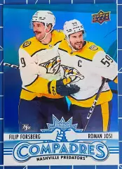 Хоккей карточка Filip Forsberg/Roman Josi Nashville Predators/Нэшвилл Предаторз