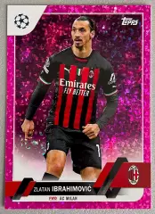 Футбол карточка Zlatan Ibrahimovic/Златан Ибрагимович (Milan/Милан)