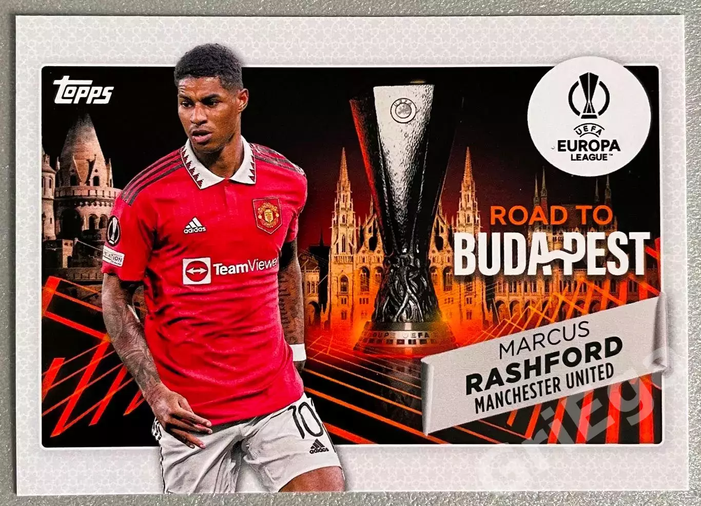 Карточка Marcus Rashford/Маркус Рашфорд (Manchester United/Манчестер Юнайтед)