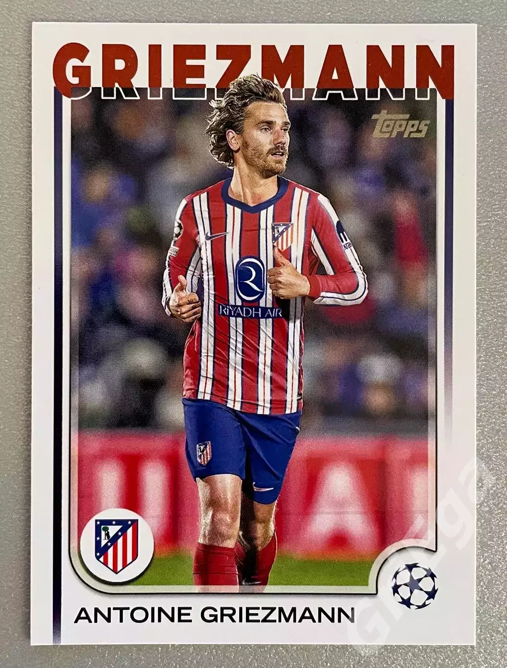 Карточка #8 Antoine Griezmann/Антуан Гризманн (Atletico Madrid/Атлетико Мадрид)