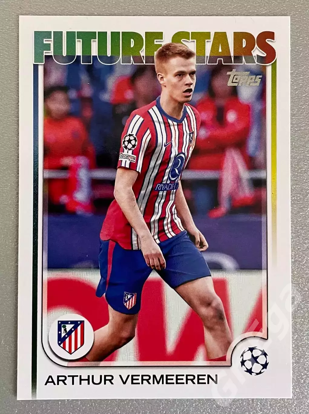 Карточка Arthur Vermeeren/Артур Вермерен (Atletico Madrid/Атлетико Мадрид)