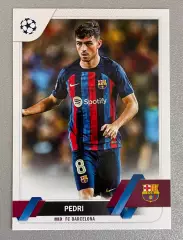 Футбол карточка Pedri/Педри (Barcelona/Барселона) TOPPS 2022-23