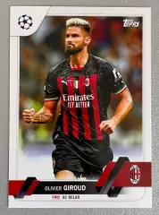 Карточка Olivier Giroud/Оливье Жиру (Milan/Милан) TOPPS 2022-23