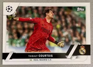 Футбол карточка Thibaut Courtois/Тибо Куртуа (Real Madrid/Реал Мадрид)