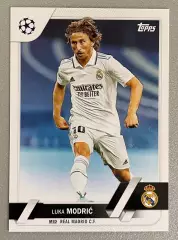 Футбол карточка Luka Modric/Лука Модрич (Real Madrid/Реал Мадрид) TOPPS 2022-23