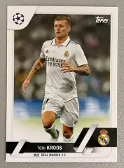 Футбол карточка Toni Kroos/Тони Кроос (Real Madrid/Реал Мадрид) TOPPS 2022-23