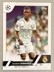 Футбол карточка Eduardo Camavinga/Эдуарду Камавинга (Real Madrid/Реал Мадрид)