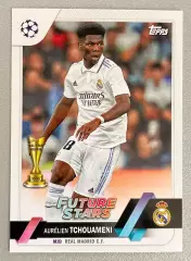 Карточка Aurelien Tchouameni/Орельен Тчуамени (Real Madrid/Реал Мадрид) TOPPS