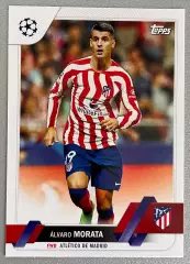 Футбол карточка Alvaro Morata/Альваро Мората (Atletico Madrid/Атлетико Мадрид)