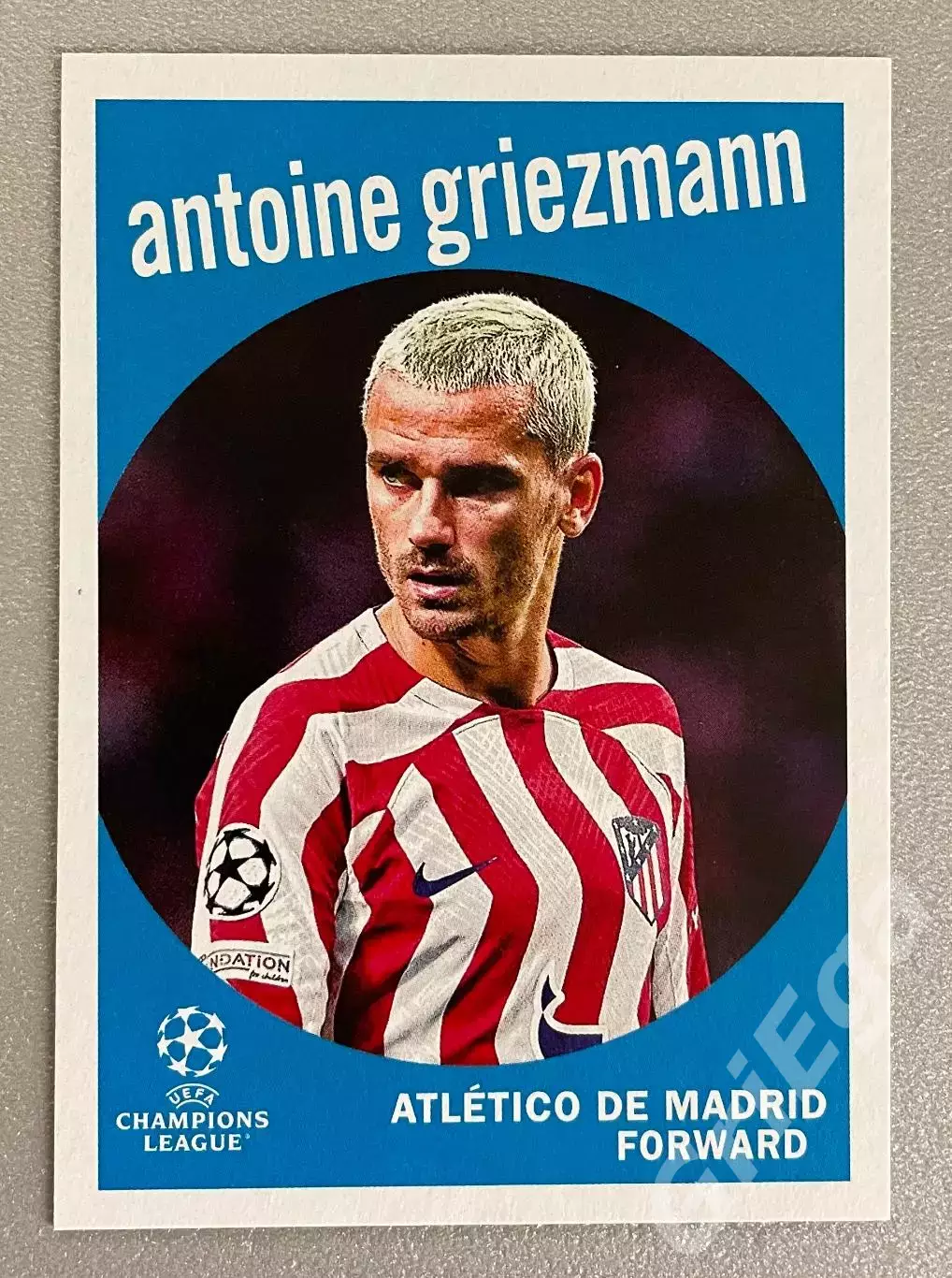Карточка Антуан Гризманн/Antoine Griezmann (Атлетико Мадрид/Atletico Madrid)