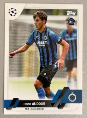 Футбол карточка Lynnt Audoor/Линнт Аудор (Brugge/Брюгге) TOPPS 2022-23