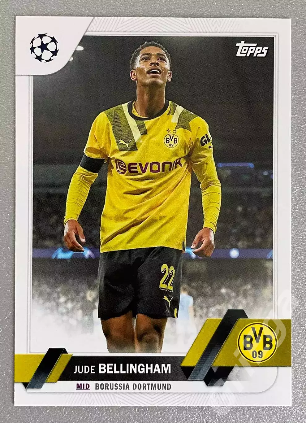 Карточка Jude Bellingham/Джуд Беллингем (Borussia Dortmund/Боруссия Дортмунд)