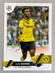 Карточка Karim Adeyemi/Карим Адейеми (Borussia Dortmund/Боруссия Дортмунд) TOPPS