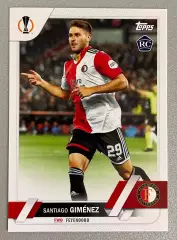 Футбол карточка Santiago Gimenez/Сантьяго Хименес (Feyenoord/Фейеноорд)
