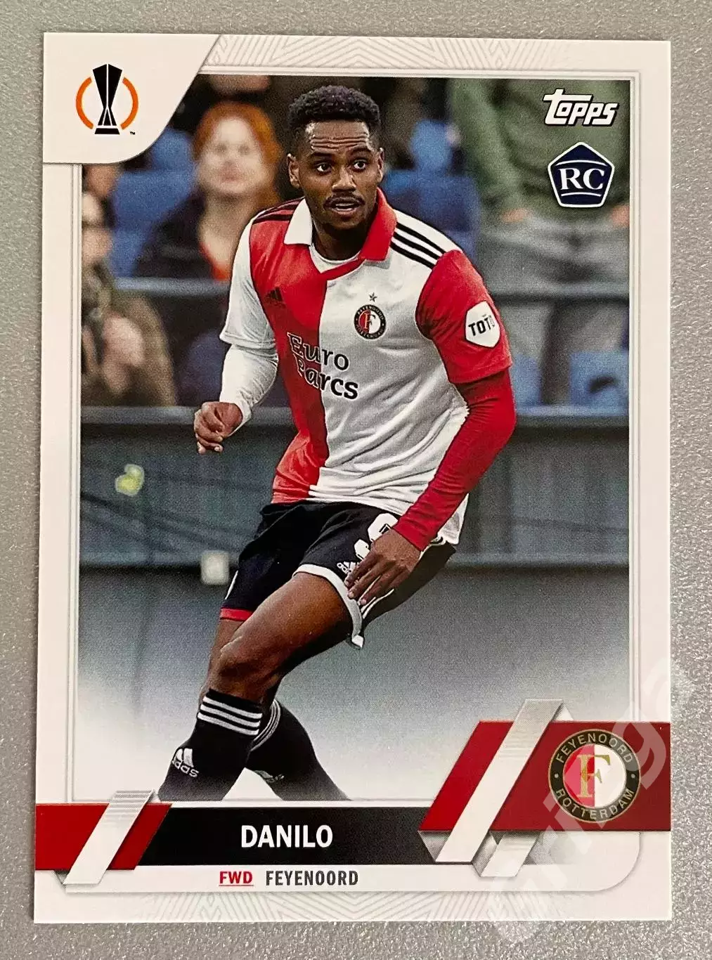 Футбол карточка Danilo/Данило (Feyenoord/Фейеноорд) TOPPS 2022-23