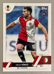 Футбол карточка Orkun Kokcu/Оркун Кекчю (Feyenoord/Фейеноорд) TOPPS 2022-23