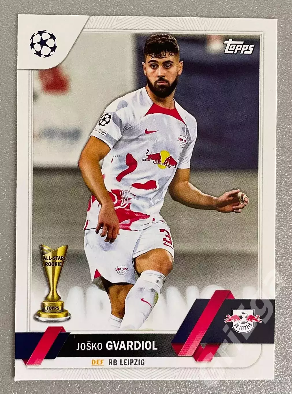Футбол карточка Josko Gvardiol/Йошко Гвардиол (RB Leipzig/РБ Лейпциг)
