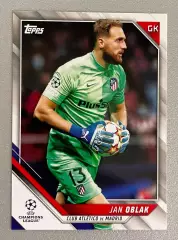 Футбол карточка Jan Oblak/Ян Облак (Atletico Madrid/Атлетико Мадрид)