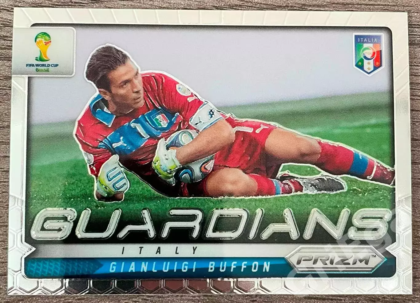 Футбол карточка Gianluigi Buffon/Джанлуиджи Буффон (Italy/Италия) ЧМ 2014 Prizm