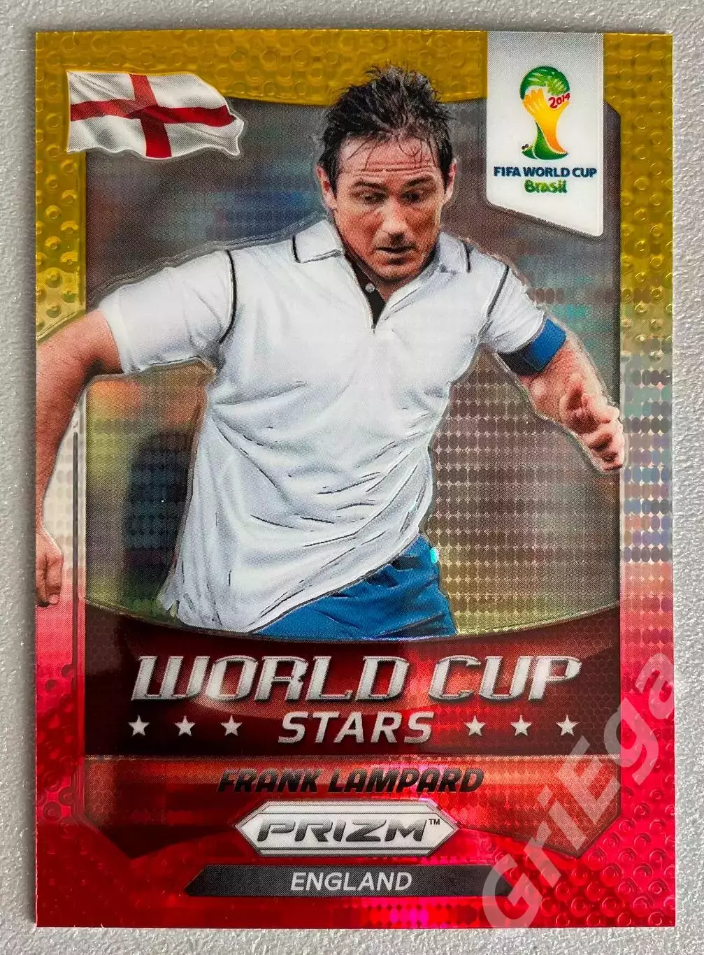 Футбол карточка #13 Frank Lampard/Фрэнк Лэмпард (England/Англия) PANINI ЧМ 2014