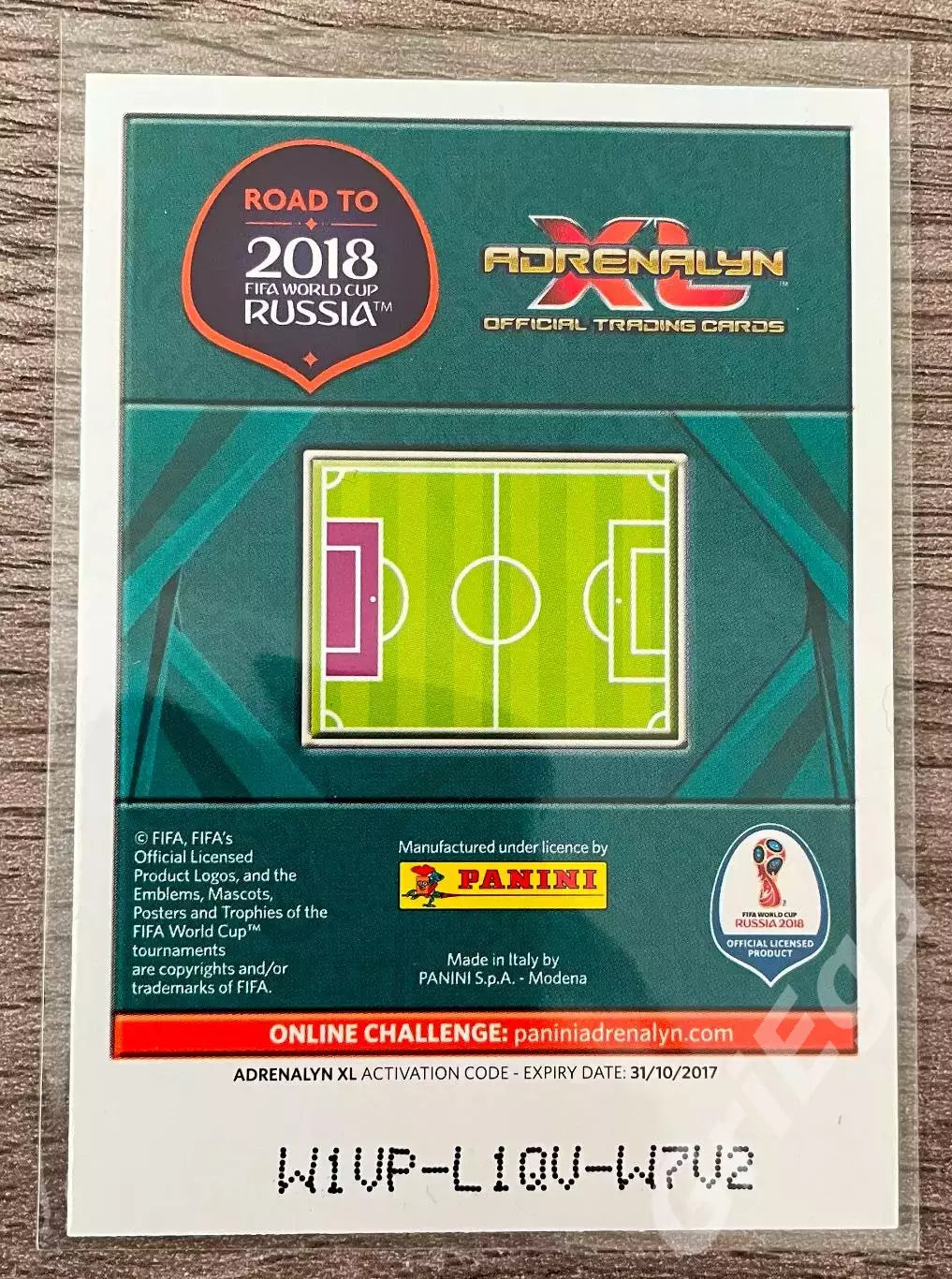Футбол карточка Gianluigi Buffon/Джанлуиджи Буффон (Italy/Италия) ЧМ 2018 1