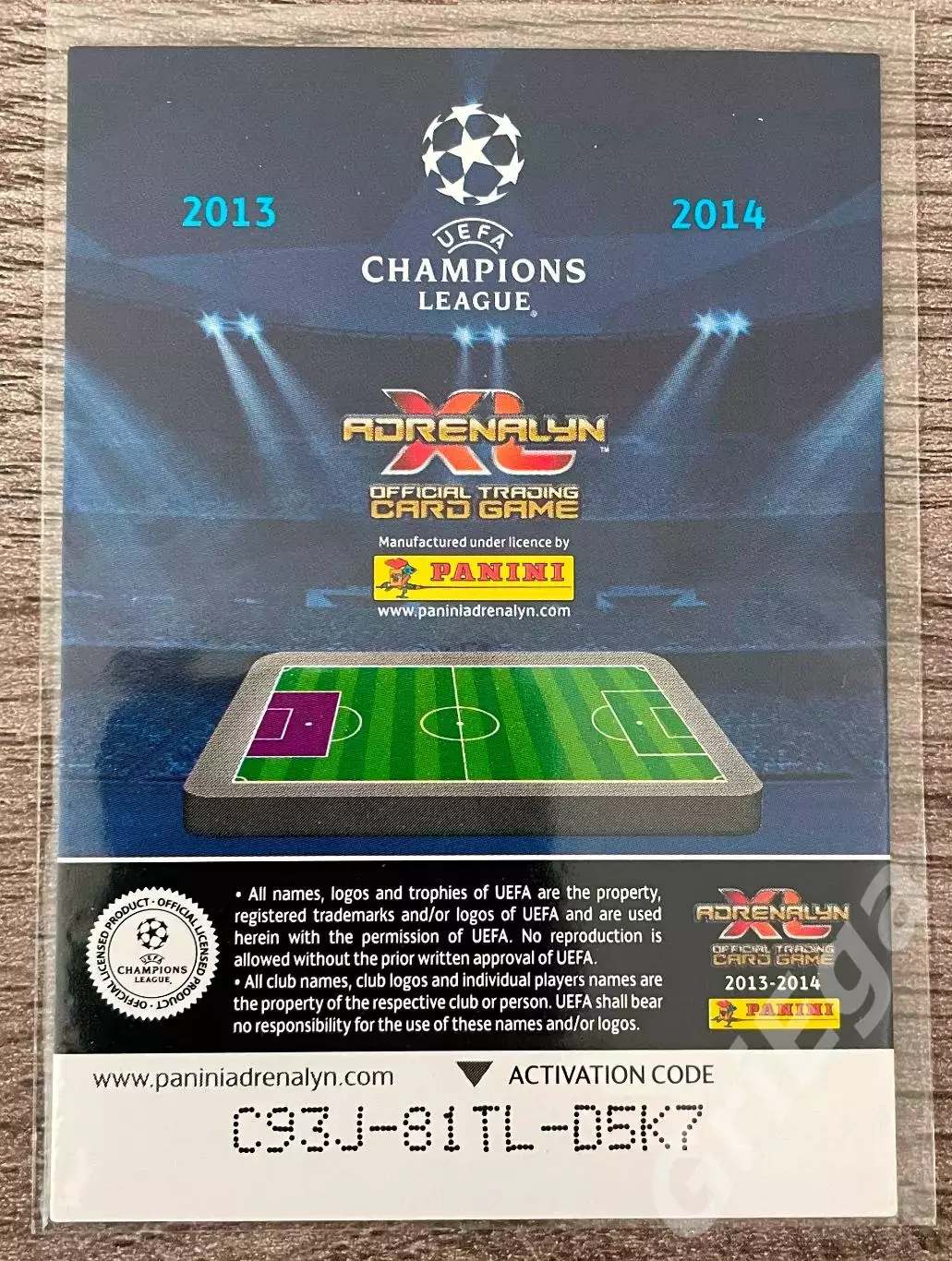 Футбол карточка Gianluigi Buffon/Джанлуиджи Буффон (Juventus/Ювентус) 2013-14 1