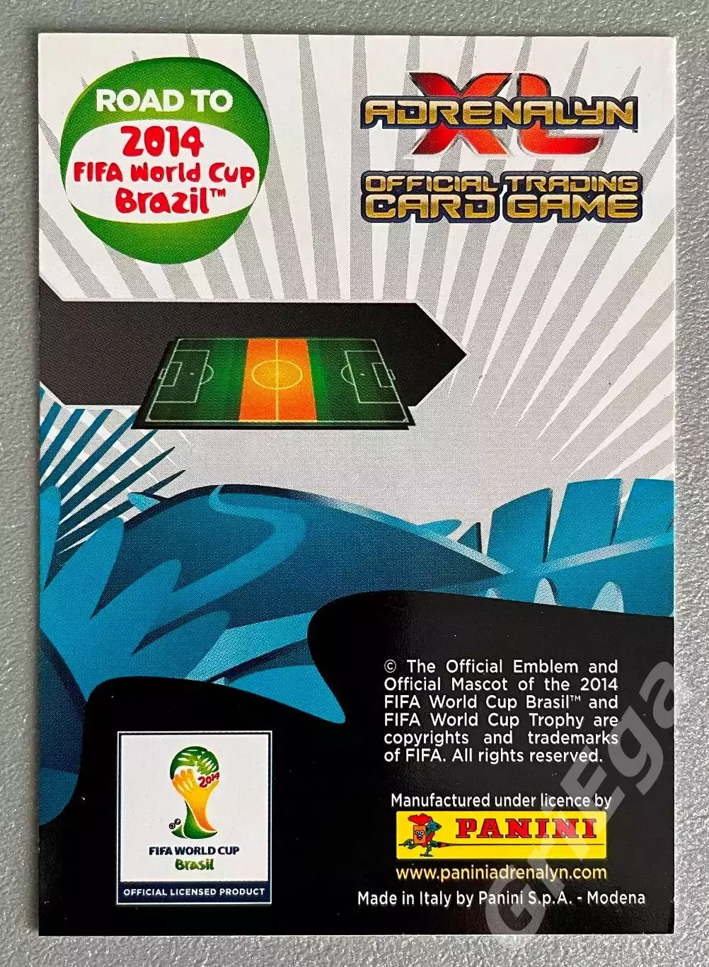 Футбол карточка Andrea Pirlo/Андреа Пирло (Italia/Италия) PANINI 2014 1
