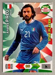 Футбол карточка Andrea Pirlo/Андреа Пирло (Italia/Италия) PANINI 2014