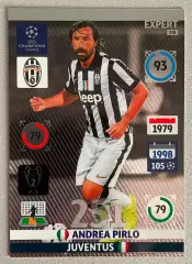 Футбол карточка Andrea Pirlo/Андреа Пирло (Juventus/Ювентус) PANINI ЛЧ 2014-15