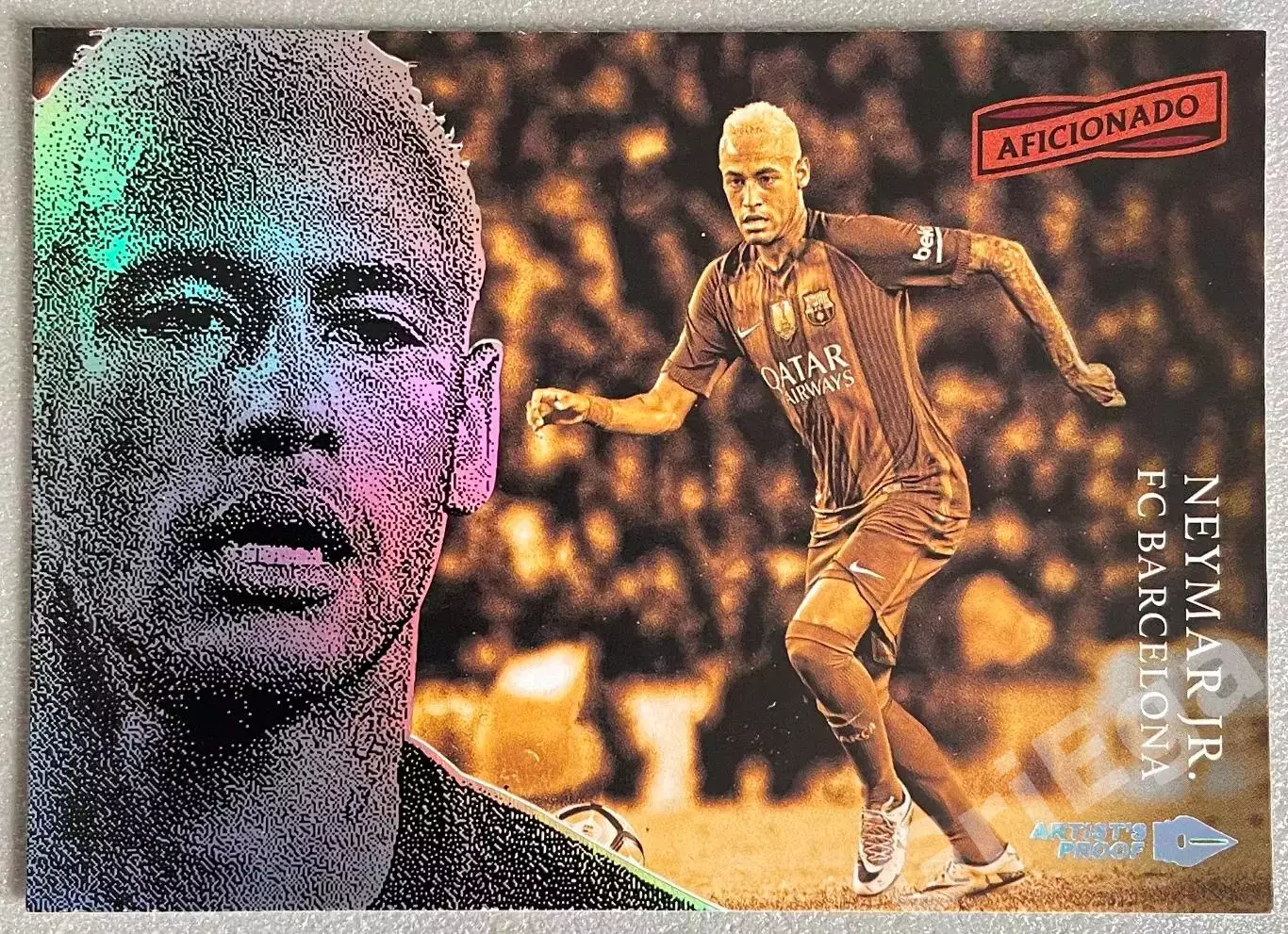 Футбол карточка Neymar/Неймар (Barcelona/Барселона) PANINI 2017