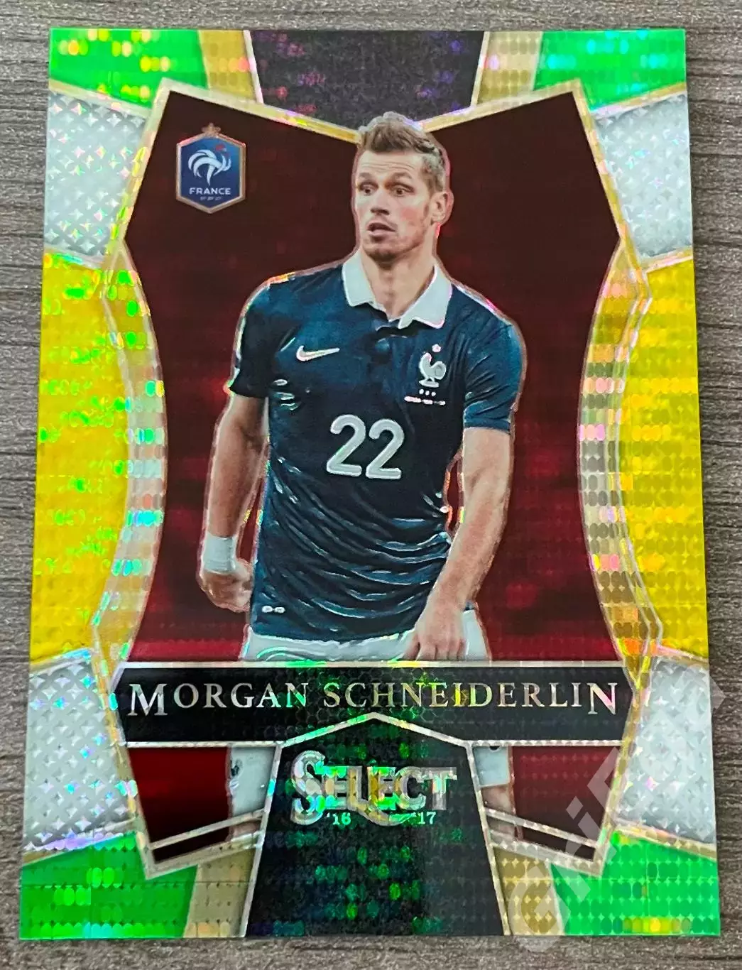 Карточка Morgan Schneiderlin/Морган Шнедерлен (France/Франция) PANINI 2016-17