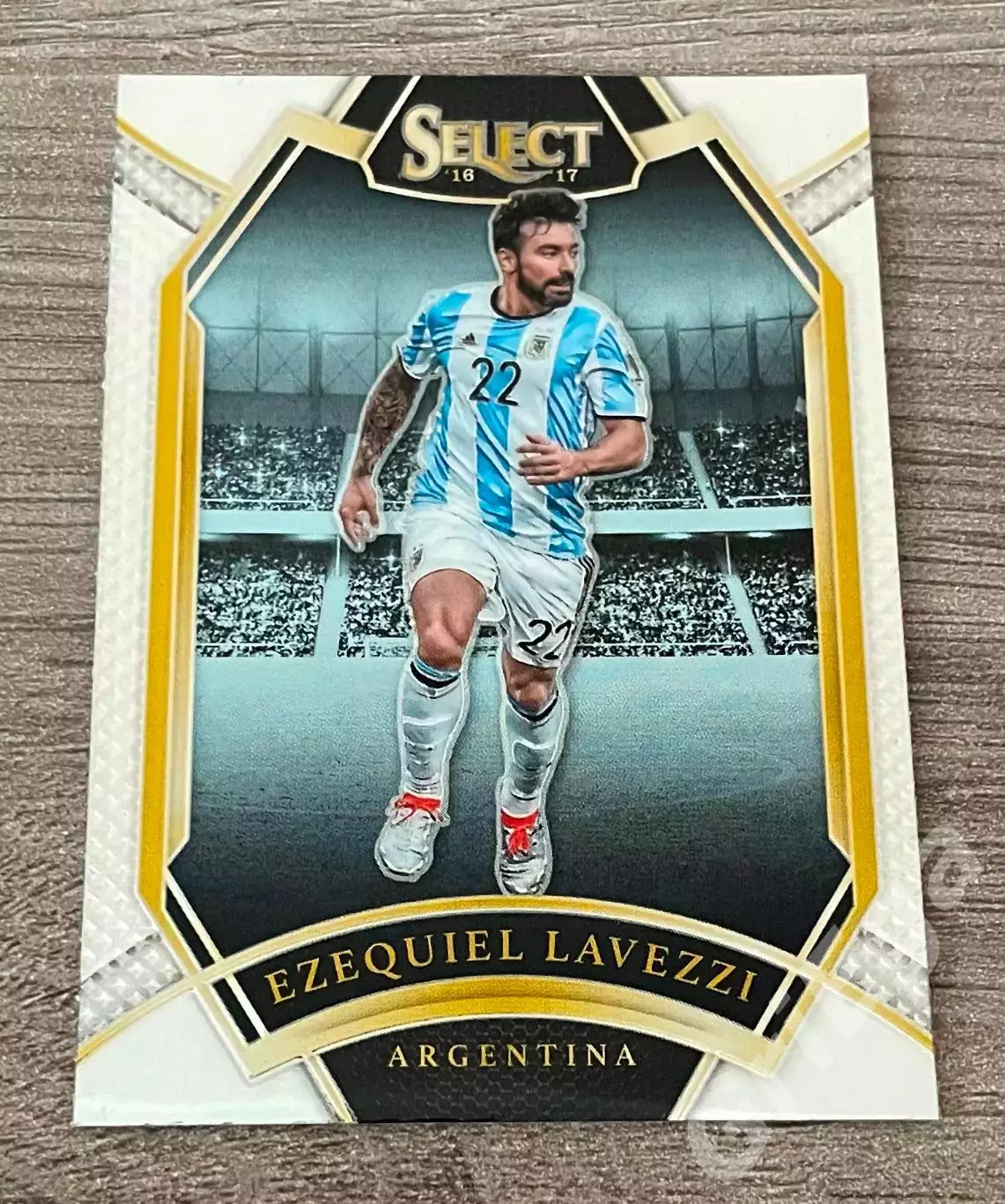 Карточка Ezequiel Lavezzi/Эсекьель Лавесси (Argentina/Аргентина) PANINI 2016-17