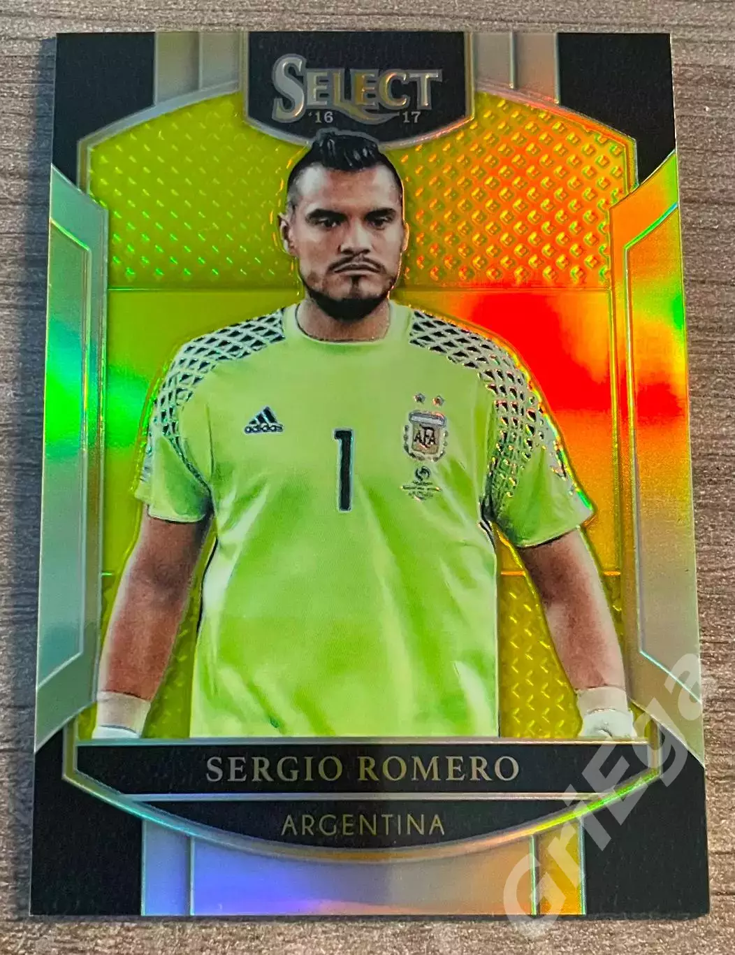Карточка Sergio Romero/Серхио Ромеро (Argentina/Аргентина) PANINI 2016-17